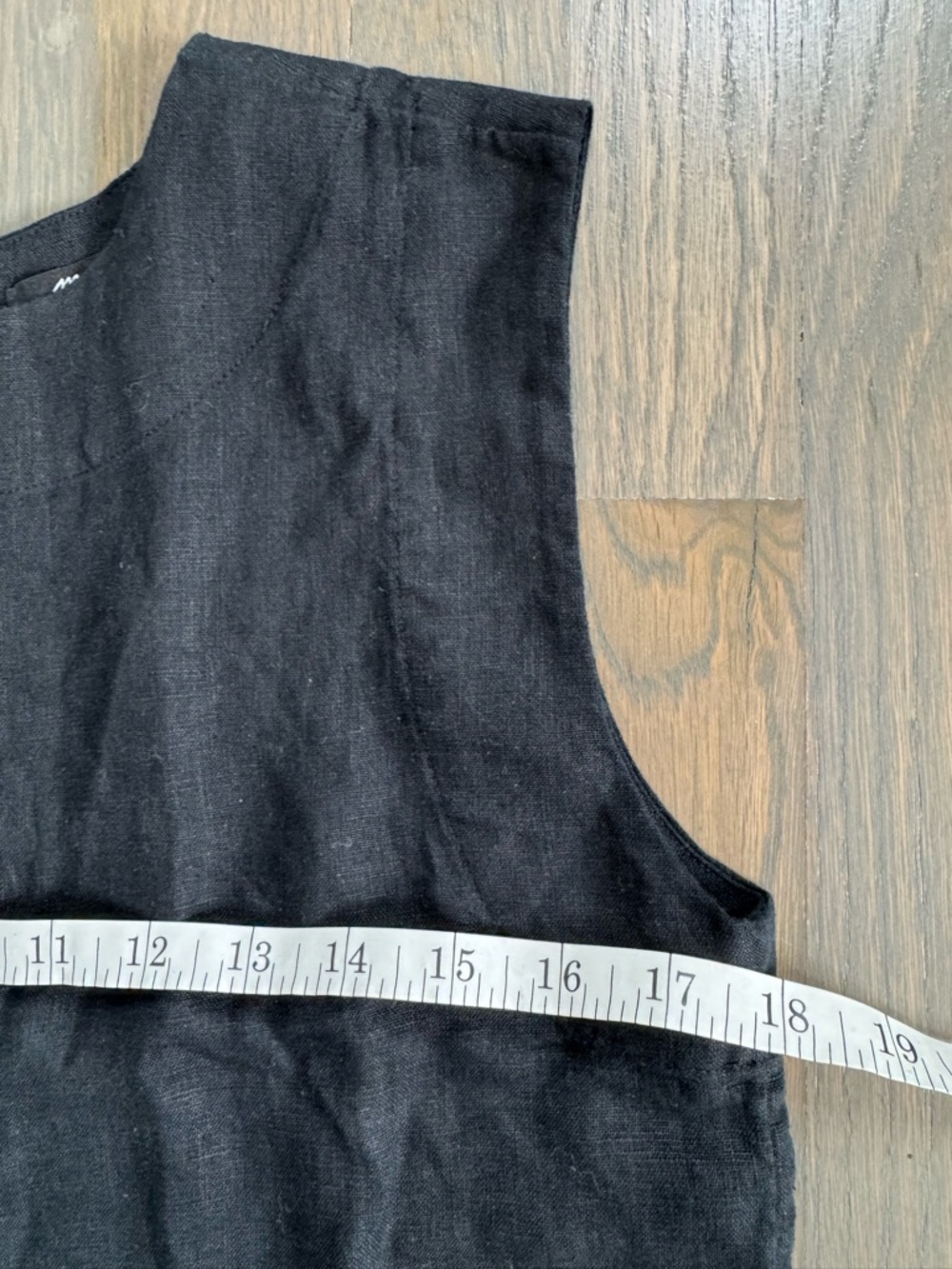 Madewell Bateau Neck linen tank XXS - Picture 3 of 6